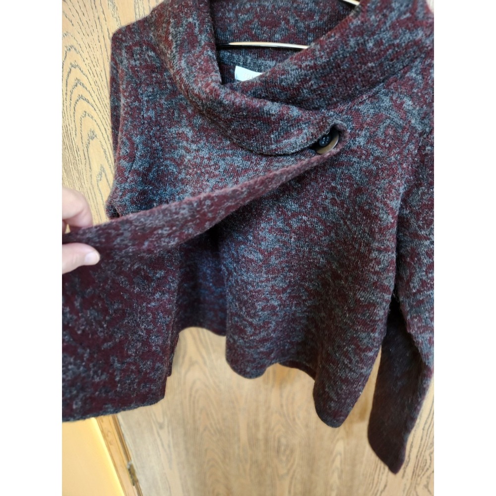 Ellen Tracy Blend Cardigan Wrap Sweater Large NWOT - Picture 5 of 7